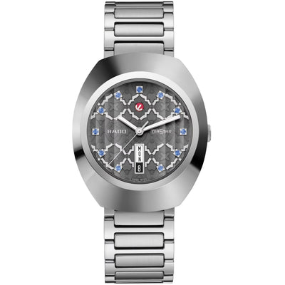 Rado DiaStar Original Automatic Rhodium Dial Stainless Steel Unisex Watch R12160113