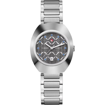 Rado DiaStar Original Automatic Rhodium Dial Stainless Steel Women's Watch R12170113