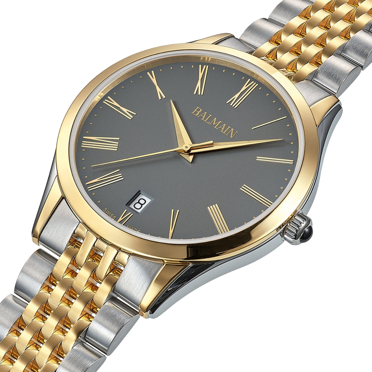 Balmain Classic R Grey Men B41023161
