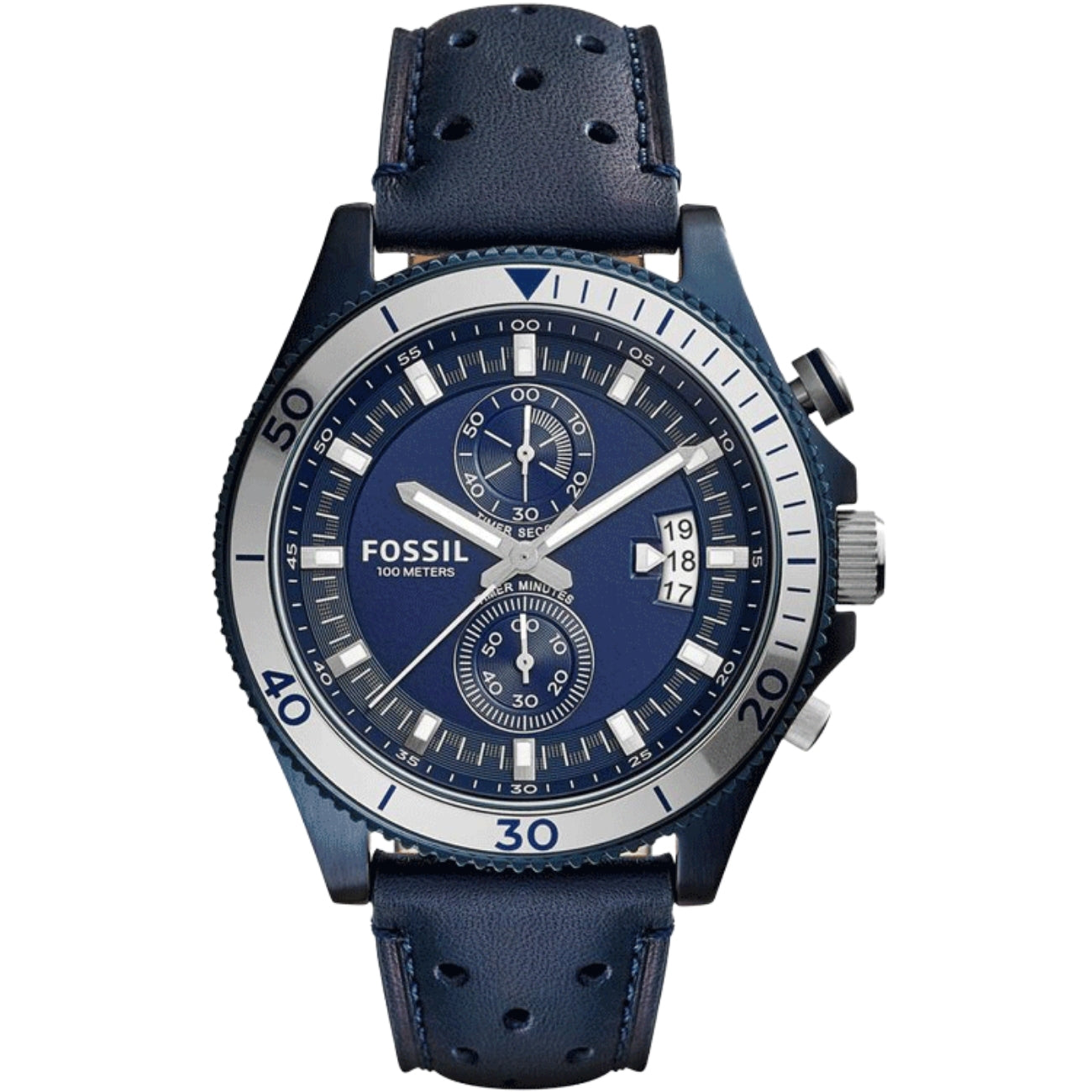 FOSSIL / フォッシル FS5694 Machine Fossil Machine Three-Hand Date Black Stainless Steel Men's Watch