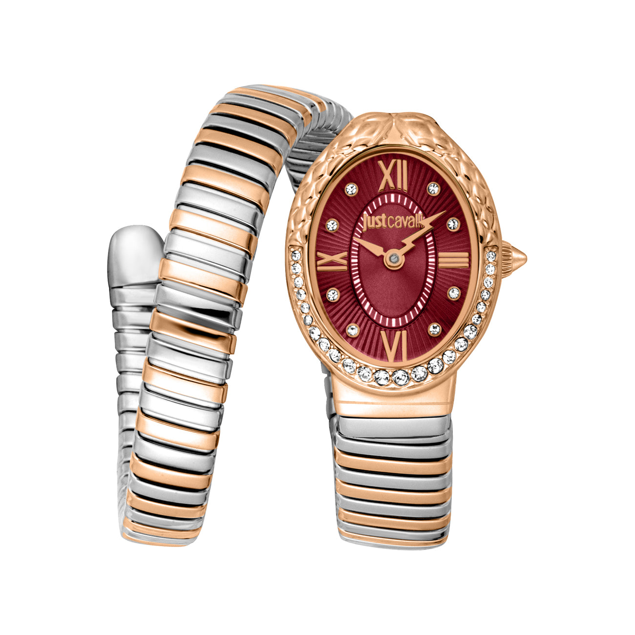 Just Cavalli Fiore Maroon Women JC1L390M0115