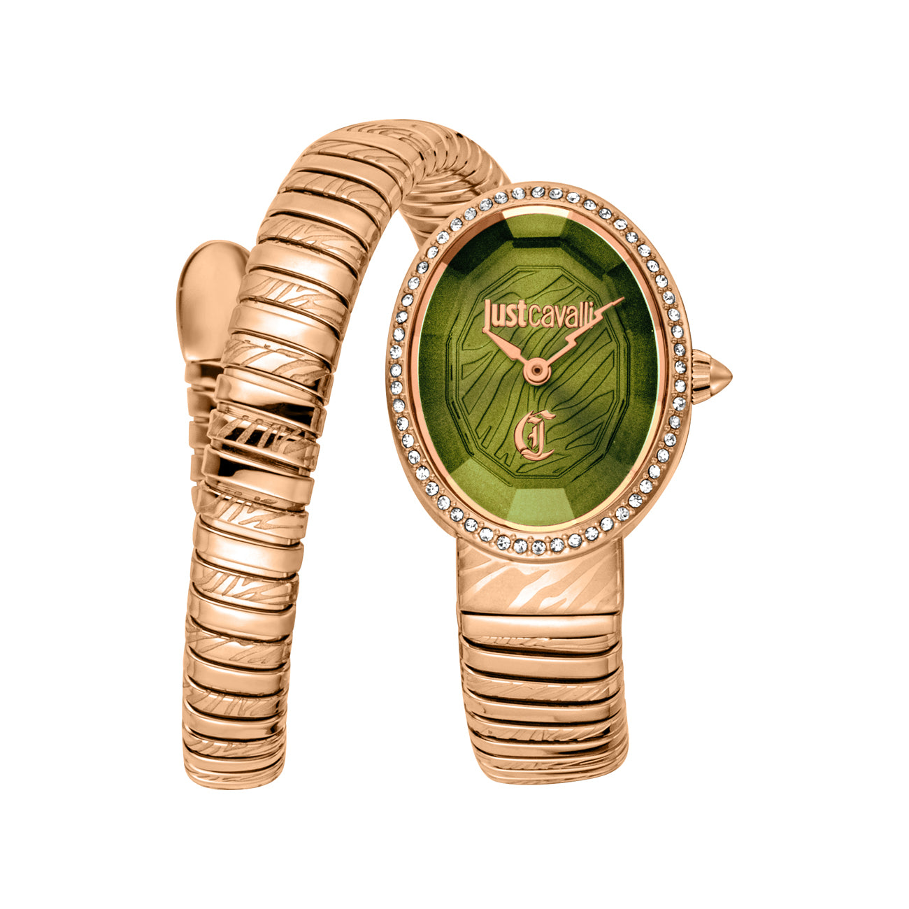 Just Cavalli Velina Olive Women JC1L353M0095