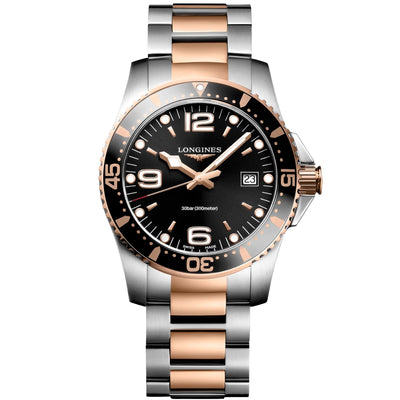LONGINES Black Men Watch L37403587