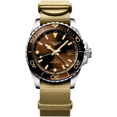 LONGINES Brown Men Watch L37904662