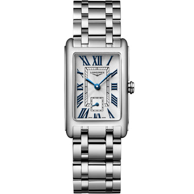 Longines Dolcevita Silver Dial Steel Bracelet Watch L55124706