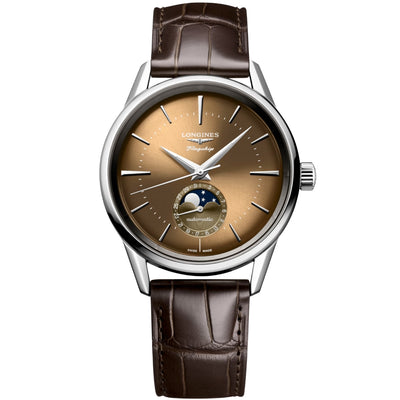 Longines Flagship Heritage Moonphase Beige Dial Watch L48154622