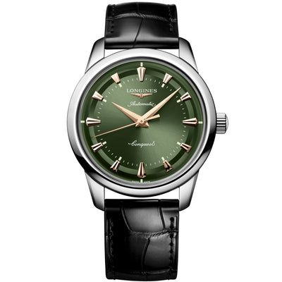 LONGINES Green lacquered polished Men Watch L16504022