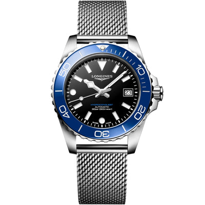 Longines HydroConquest Black Dial 39mm Men's Watch L37794906