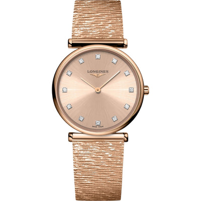 LONGINES Pink Sunray Women Watch L45121938