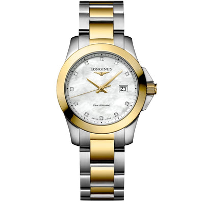 LONGINES White mother of pearl Women Watch L33763877