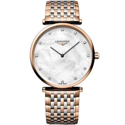 LONGINES White mother of pearl Women Watch L48661977