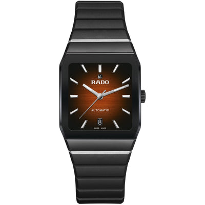 Rado Anatom Automatic Brown Dial Rubber Strap Unisex Watch R10202309