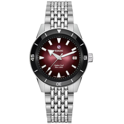 Rado Captain Cook Automatic Black & Red Dial Men's Watch R32223408