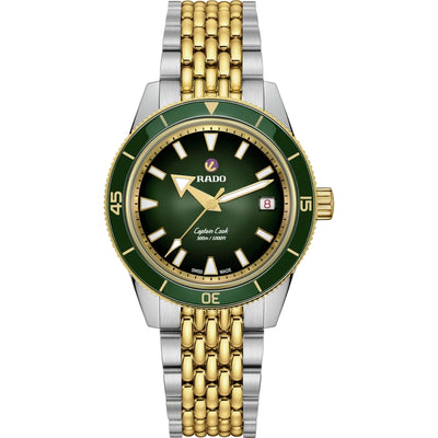 Rado Captain Cook Automatic Green Men R32225313