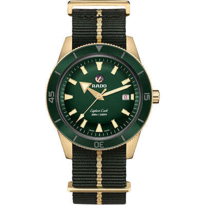 Rado Captain Cook Automatic Green Men R32504317