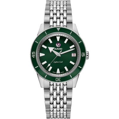 Rado Captain Cook Automatic Green Unisex R32500328
