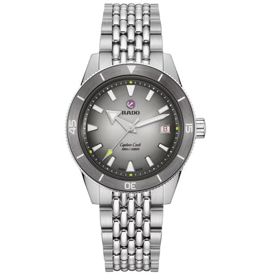 Rado Captain Cook Automatic White Dial Fabric Strap Men's Watch R32222108