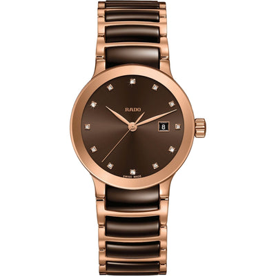 Rado Centrix Quartz Brown Women R30555724