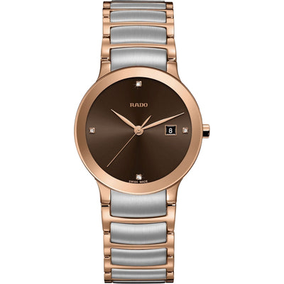 Rado Centrix Quartz Brown Women R30555743