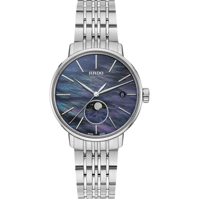 Rado Coupole Moon Phase Blue Mother of Pearl Quartz Watch R22883913