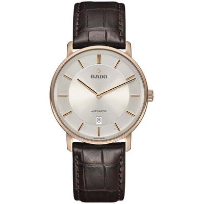 Rado DiaMaster Automatic Silver Dial Ceramos Men's Watch R14068036