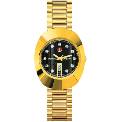 Rado DiaStar Original Automatic Black Diamond Dial Men's Watch R12413613