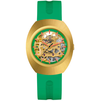 Rado DiaStar Original Automatic Skeleton Green Dial Limited Edition Watch R12166309