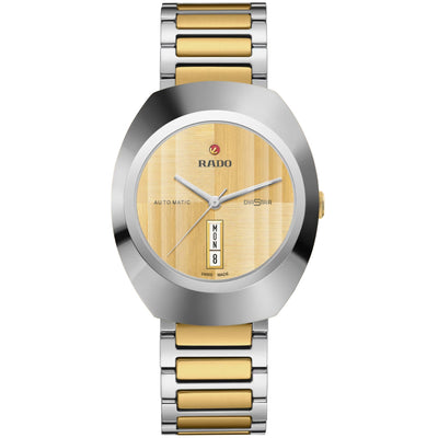 Rado DiaStar Original Automatic Yellow Dial Unisex Watch R12160253