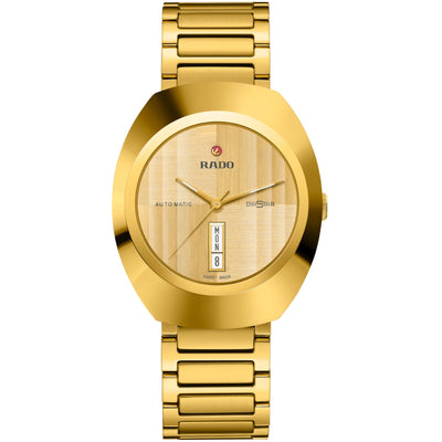 Rado DiaStar Original Automatic Yellow Dial Unisex Watch R12161253