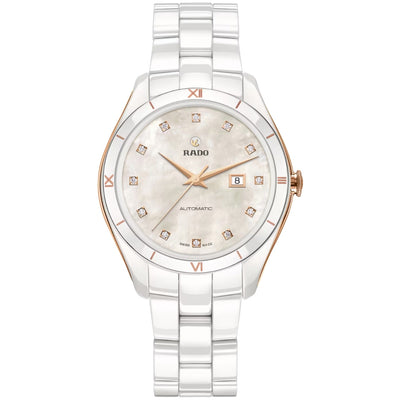 Rado HyperChrome Automatic White Diamond Ceramic Women's Watch R32033902