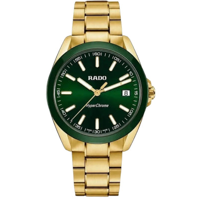 Rado Quartz Green Dial Stainless Steel Men's Watch R32283313