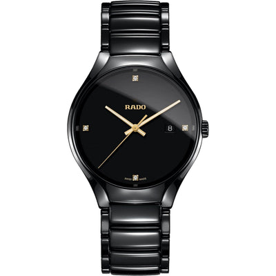 Rado True Round Quartz Black Men R27238712