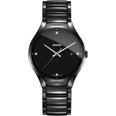 Rado True Round Quartz Black Men R27238722