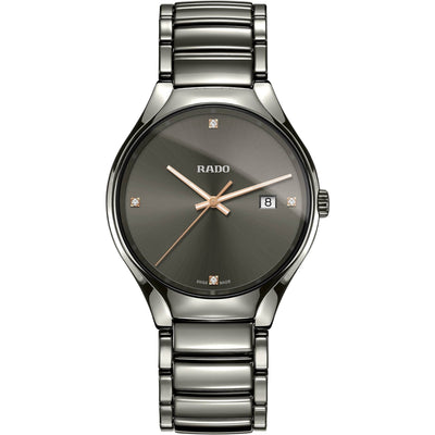 Rado True Round Quartz Black Men R27239712