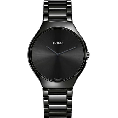 Rado True Round Quartz Black Men R27741182