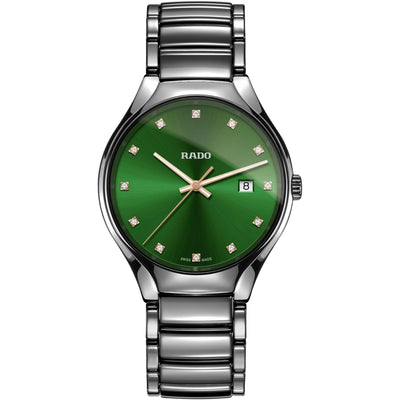 Rado True Round Quartz Green Unisex R27239742