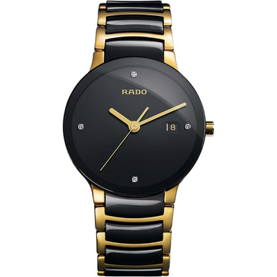 Rado True Square Quartz Black Men R30929712