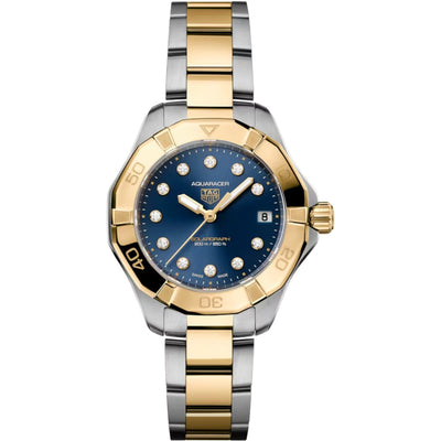 TAG Heuer Blue Dial Solar Women Watch 34 mm WBP1323.BB0004