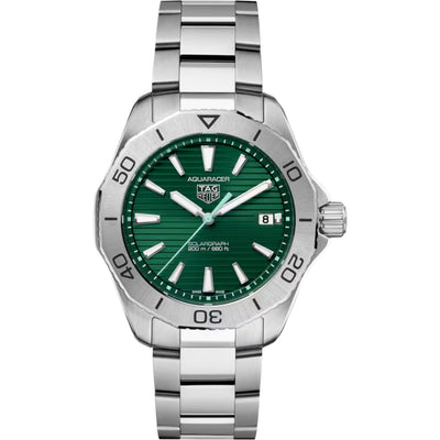 TAG Heuer Green Dial Solar Men Watch 40 mm WBP1115.BA0000