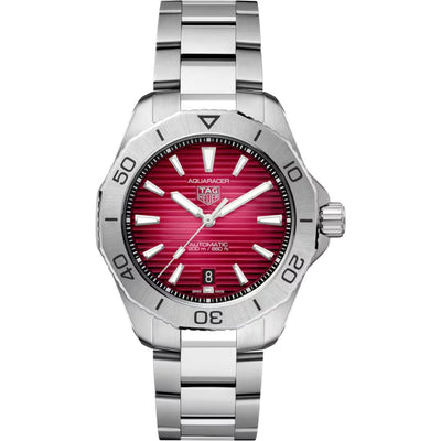 TAG Heuer Red Dial Automatic Men Watch 40 mm WBP2114.BA0627