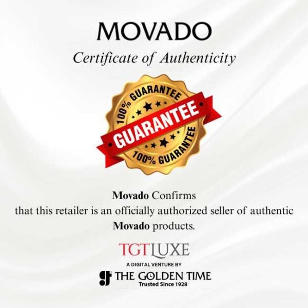 Movado Bold Fusion 3600855 – Men’s Swiss Quartz Black Luxury Watch