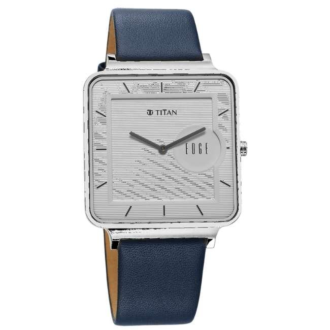 Titan Edge Black Quartz Watch 10017SL01