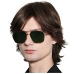 Chimi Anti-reflective Lens Green Aviators 10070-127