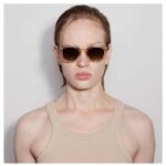 Chimi Anti-reflective Lens Ecru Sunglasses 10353-124