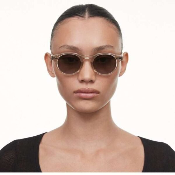 Chimi Anti-reflective Lens Ecru Sunglasses 10444-124-M