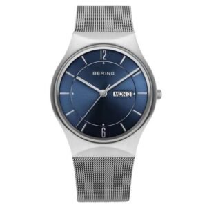 Bering Round Analog Blue Dial Men Watch- 11938-003DD