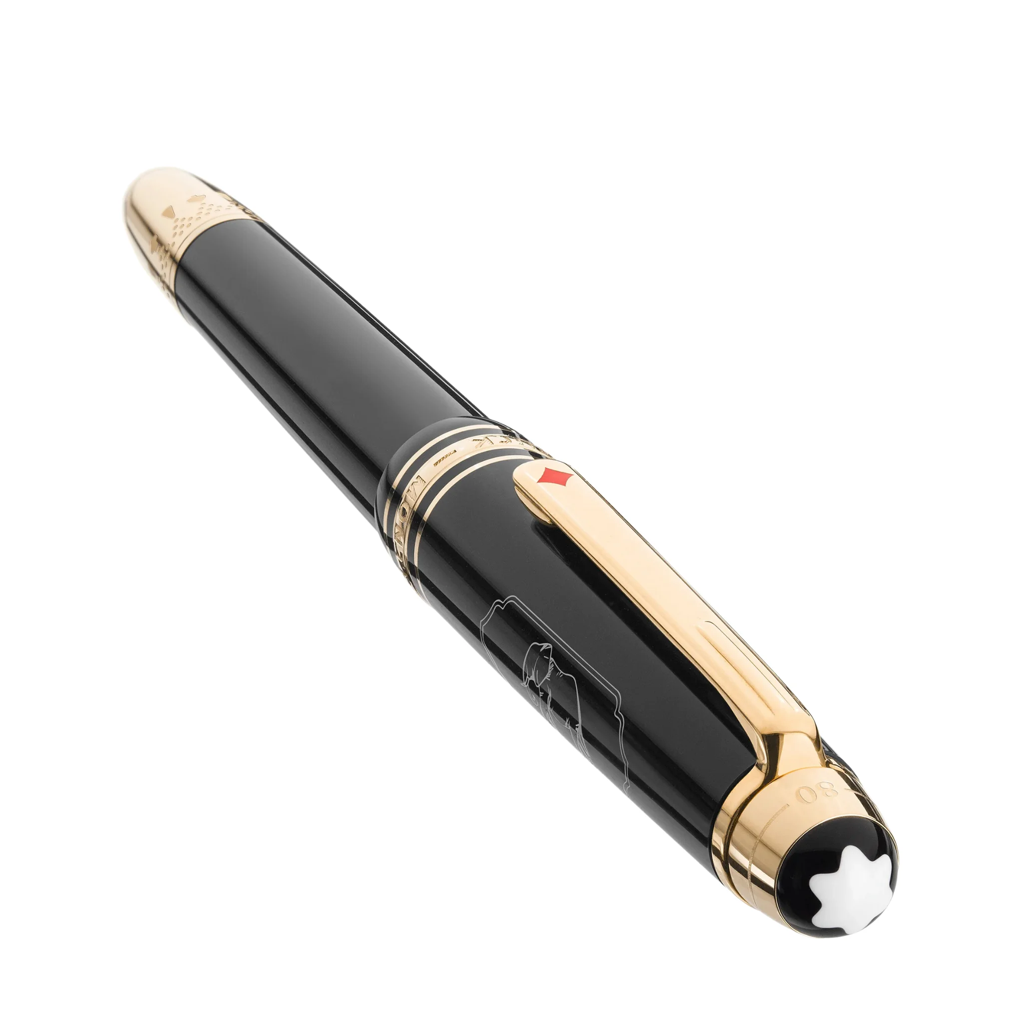 Montblanc meisterstuck Around The World In 80 Days Classique Fountain Pen (F)-128381