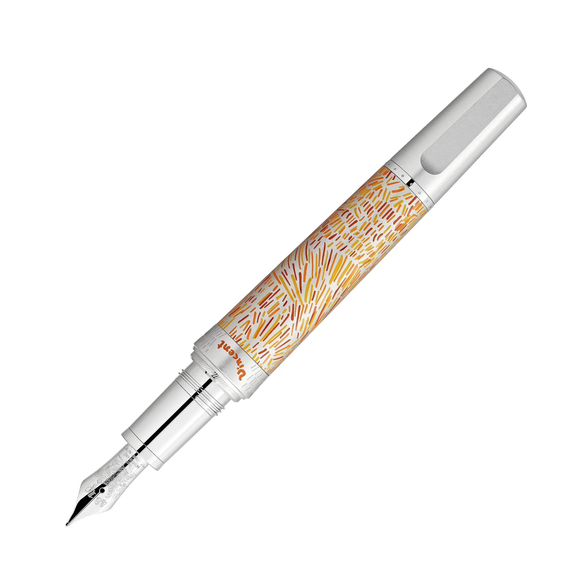 Montblanc masters Of Art Homage To Vincent Van Gogh Limited Edition 4810 Fountain Pen M-129155