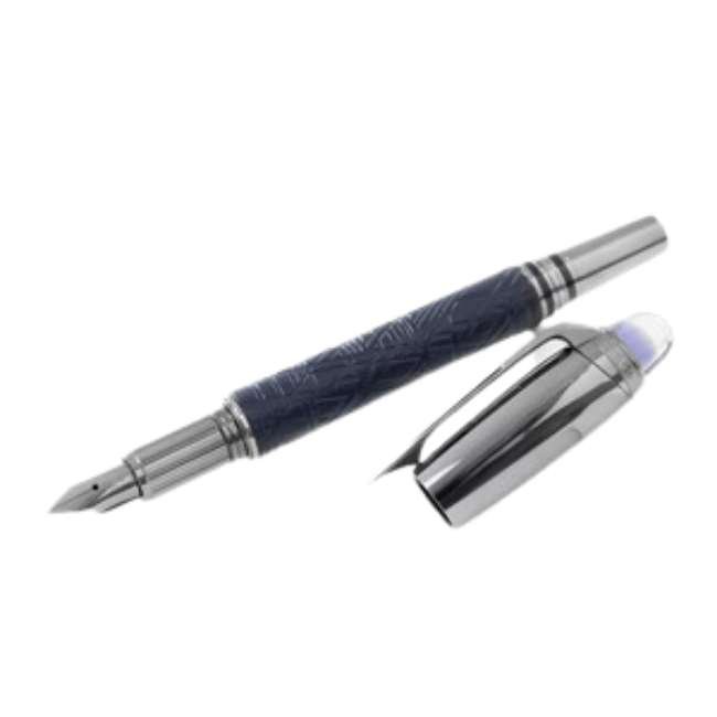 Montblanc Starwalker SpaceBlue Dou̩ Fountain Pen 130215