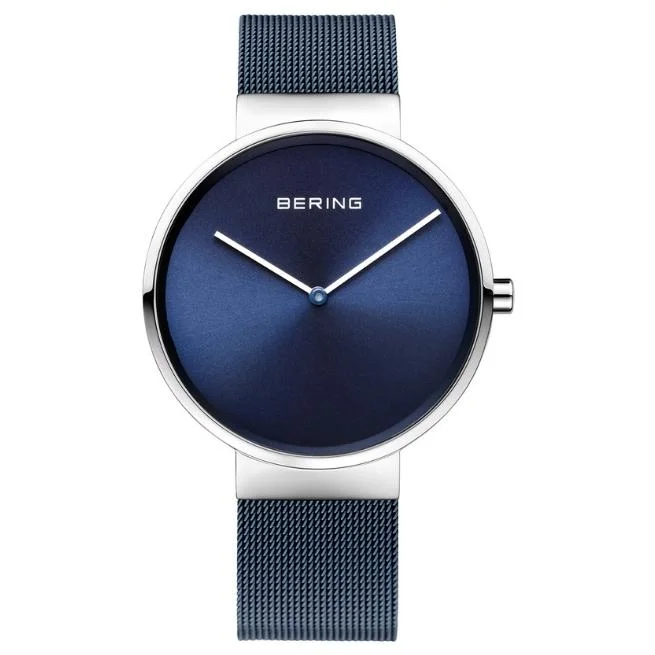 Bering Round Analog Blue Dial Men Watch - 14539-307